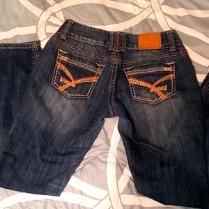 Amethyst straight legged jeans